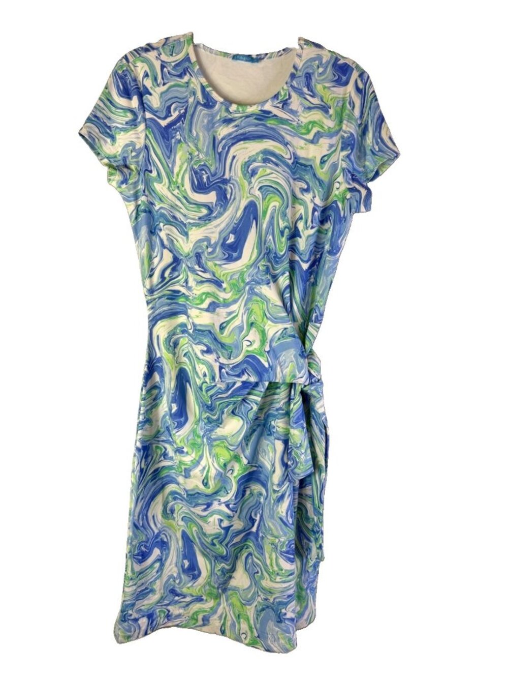 J. McLaughlin Dress Catalina Cloth Faux Wrap Resort Beach